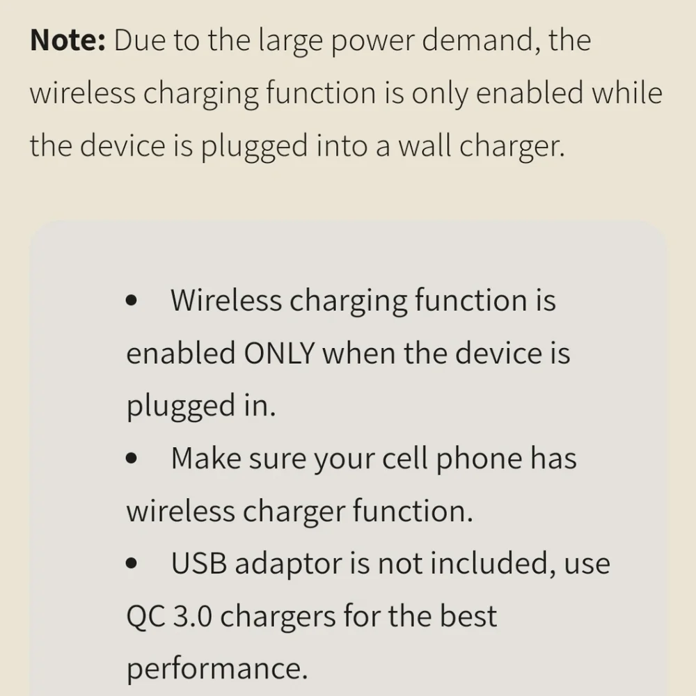 Ezvalo LED 4 in 1 wireless charger music night light touch lamp dock